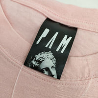 PAM ミッキー 半袖Ｔシャツ カットソー ピンク メンズ パム【中古】5-0519S∞