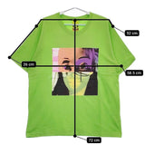 PAM PAMTASM FACETASM XL 半袖Ｔシャツ カットソー ライトグリーン メンズ パム【中古】5-0519S∞