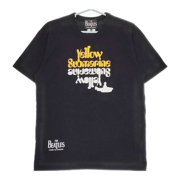 COMME des GARCONS THE BEATLES Yellow Submarine VF-T001 XXL 半袖Ｔシャツ カットソー AD2010 ブラック メンズ コムデギャルソン【中古】5-0519S∞