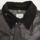 YOUSED LEATHER DRIVERS JACKET サイズ2 リメイク レザージャケット ブルゾン ブラック メンズ ユーズド【中古】5-0920T♪