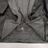 YOUSED LEATHER DRIVERS JACKET サイズ2 リメイク レザージャケット ブルゾン ブラック メンズ ユーズド【中古】5-0920T♪