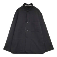 Graphpaper Wool Kersey French Work Jacket 2 GM203-20052 定価50600円 テーラードジャケット ブラック メンズ グラフペーパー【中古】5-0920T♪