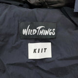 WILD THINGS/KIIT 417 EDIFICE別注 ライナー付きモッズコート WT21525SK-KT サイズ3 ネイビー メンズ ワイルドシングス/キート【中古】5-1210T♪