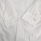 MAATEE & SONS 160番TANSHI 半無双BAND COLLAR SHIRT バンドカラー 長袖シャツ 24SS ホワイト メンズ マーティーアンドサンズ【中古】5-0213M♪