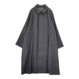 Graphpaper ステンカラーコート Getly Wool Oversized Coat 21AW GM213-10051 コート チャコールグレー メンズ グラフペーパー【中古】5-1108A◎
