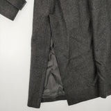 Graphpaper ステンカラーコート Getly Wool Oversized Coat 21AW GM213-10051 コート チャコールグレー メンズ グラフペーパー【中古】5-1108A◎