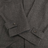 Graphpaper ステンカラーコート Getly Wool Oversized Coat 21AW GM213-10051 コート チャコールグレー メンズ グラフペーパー【中古】5-1108A◎