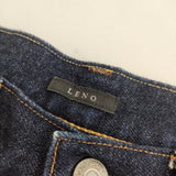 LENO KAY HIGH WAIST JEANS ハイウエストテーパードジーンズ H2102-J005 デニムパンツ ネイビー メンズ リノ【中古】5-0409G∞