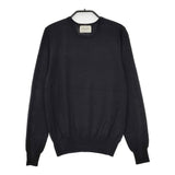 UNITED ARROWS UBCBウールクルーネックニット 1513-136-4069 セーター ニット ブラック レディース ユナイテッドアローズ【中古】5-1111T△
