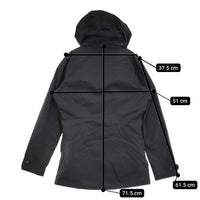 patagonia 00年製 28190 ダウンインナーベスト付き 3WAY ジャケット XS マウンテンパーカー ブラック レディース パタゴニア【中古】5-1008T♪