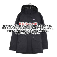 patagonia 00年製 28190 ダウンインナーベスト付き 3WAY ジャケット XS マウンテンパーカー ブラック レディース パタゴニア【中古】5-1008T♪