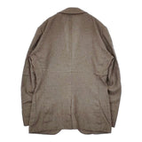 TOMORROWLAND/Loro Piana シルク カシミヤ 2B テーラードジャケット ブラウン メンズ トゥモローランド/ロロピアーナ【中古】5-1027T∞