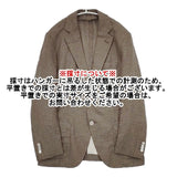 TOMORROWLAND/Loro Piana シルク カシミヤ 2B テーラードジャケット ブラウン メンズ トゥモローランド/ロロピアーナ【中古】5-1027T∞