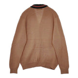 TOMORROWLAND tricot ロイヤルウールカシミヤ Vネックチルデンカーディガン 定価41800円 カーディガン ブラウン系 メンズ トゥモローランド【中古】5-1115T∞