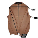 TOMORROWLAND tricot ロイヤルウールカシミヤ Vネックチルデンカーディガン 定価41800円 カーディガン ブラウン系 メンズ トゥモローランド【中古】5-1115T∞