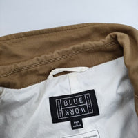 BLUE WORK TOMORROWLAND コットン ジャケット ベージュ メンズ ブルーワーク【中古】5-0927M∞
