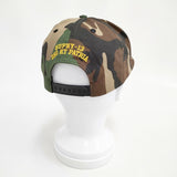 Supreme SUPNY-13 DEO ET PATRIA 迷彩 帽子 キャップ カーキ ブラウン メンズ シュプリーム【中古】5-0901G◎
