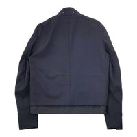 Paul Smith ウールレイヤードブルゾン PM-BM-66744 ジャケット ネイビー メンズ ポール・スミス【中古】5-0927T∞
