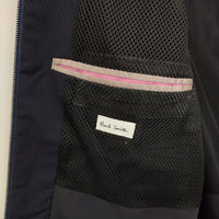 Paul Smith ウールレイヤードブルゾン PM-BM-66744 ジャケット ネイビー メンズ ポール・スミス【中古】5-0927T∞