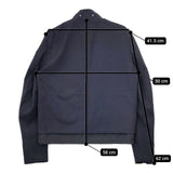 Paul Smith ウールレイヤードブルゾン PM-BM-66744 ジャケット ネイビー メンズ ポール・スミス【中古】5-0927T∞