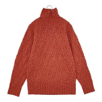 PAUL SMITH COLLECTION ケーブル ミックス ウール セーター ニット オレンジ メンズ ポールスミスコレクション【中古】5-0927T∞