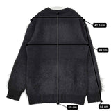 Paul Smith/RED EAR モヘヤ アルパカ セーター ニット ブラック メンズ ポール・スミス/レッドイヤー【中古】5-0927T∞