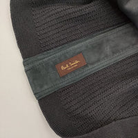 PAUL SMITH COLLECTION 新品 スウェードニットジャケット やぎ革 ジャケット ネイビー メンズ ポールスミスコレクション【中古】5-0927T∞
