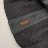 PAUL SMITH COLLECTION 新品 スウェードニットジャケット やぎ革 ジャケット ネイビー メンズ ポールスミスコレクション【中古】5-0927T∞