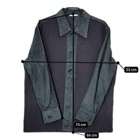 PAUL SMITH COLLECTION 新品 スウェードニットジャケット やぎ革 ジャケット ネイビー メンズ ポールスミスコレクション【中古】5-0927T∞