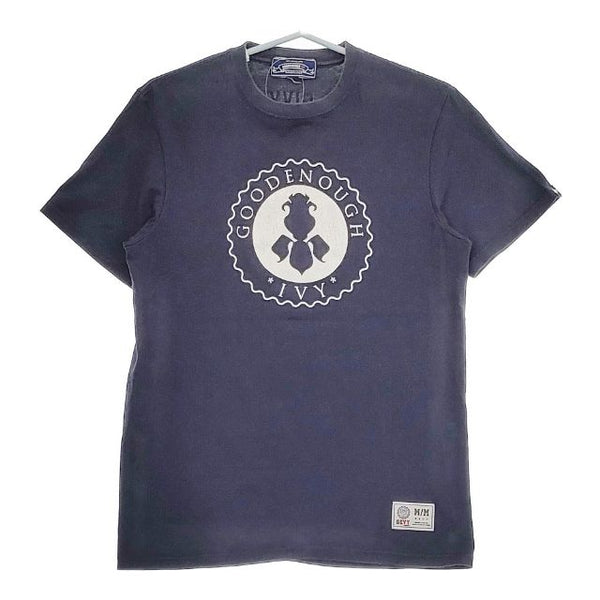 GOODENOUGH IVY 半袖Ｔシャツ カットソー ネイビー メンズ グッドイナフ【中古】5-0519S∞