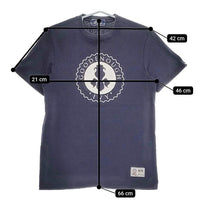 GOODENOUGH IVY 半袖Ｔシャツ カットソー ネイビー メンズ グッドイナフ【中古】5-0519S∞