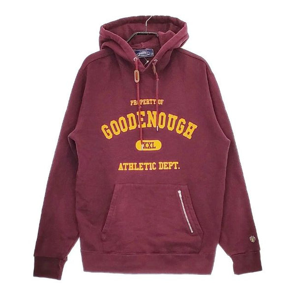 GOODENOUGH コットン プルオーバー パーカー ワインレッド メンズ グッドイナフ【中古】5-0409M∞