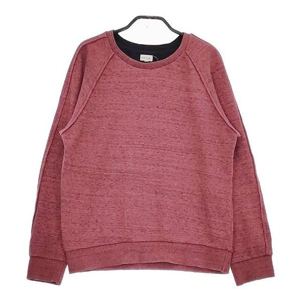 Paul Smith コットン トレーナー スウェット ワインレッド メンズ ポール・スミス【中古】5-0409M∞