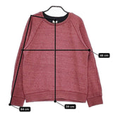 Paul Smith コットン トレーナー スウェット ワインレッド メンズ ポール・スミス【中古】5-0409M∞