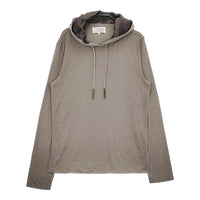 MAISON MARGIELA 14 フード付カットソー レーヨンポリエステル サイズ46 パーカー ブラウン系 メンズ メゾンマルジェラ【中古】5-0406M∞