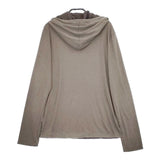 MAISON MARGIELA 14 フード付カットソー レーヨンポリエステル サイズ46 パーカー ブラウン系 メンズ メゾンマルジェラ【中古】5-0406M∞