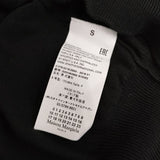 MAISON MARGIELA 14 レザーエルボーパッチ コットン カーディガン ブラック メンズ メゾンマルジェラ【中古】5-0406M∞