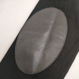 MAISON MARGIELA 14 レザーエルボーパッチ コットン カーディガン ブラック メンズ メゾンマルジェラ【中古】5-0406M∞