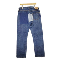 BEAMS/or Slow ビームス別注 Monroe Pants パッチワーク ジーンズ サイズ5/XXL デニムパンツ ブルー メンズ ビームス/オアスロウ【中古】5-0408G♪