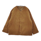 ironari リバーシブル I-20165 Ettouコーデュロイ ブルゾン キルティング EEL ジャケット キャメル レディース イロナリ【中古】5-1104T△