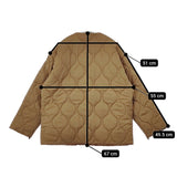 ironari リバーシブル I-20165 Ettouコーデュロイ ブルゾン キルティング EEL ジャケット キャメル レディース イロナリ【中古】5-1104T△