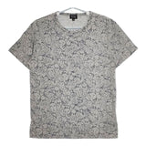Paul Smith draw by paul 半袖Ｔシャツ カットソー グレー メンズ ポール・スミス【中古】5-0519S∞