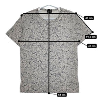 Paul Smith draw by paul 半袖Ｔシャツ カットソー グレー メンズ ポール・スミス【中古】5-0519S∞