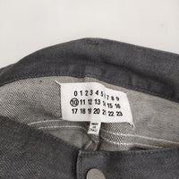 MAISON MARGIELA STEREO TYPE 5Pストレートデニムパンツ S50LA0100 S30609 サイズ30 グレー メンズ メゾンマルジェラ【中古】5-0408G♪