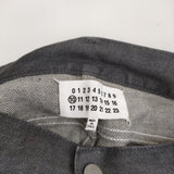 MAISON MARGIELA STEREO TYPE 5Pストレートデニムパンツ S50LA0100 S30609 サイズ30 グレー メンズ メゾンマルジェラ【中古】5-0408G♪