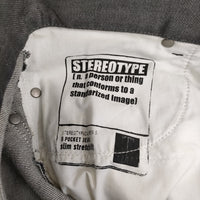 MAISON MARGIELA STEREO TYPE 5Pストレートデニムパンツ S50LA0100 S30609 サイズ30 グレー メンズ メゾンマルジェラ【中古】5-0408G♪