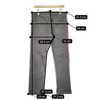 MAISON MARGIELA STEREO TYPE 5Pストレートデニムパンツ S50LA0100 S30609 サイズ30 グレー メンズ メゾンマルジェラ【中古】5-0408G♪