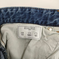 Maison Martin Margiela slim 5Pスキニーデニムパンツ S50LA0073 S30272 サイズ44 ブルー メンズ メゾンマルタンマルジェラ【中古】5-0408G♪