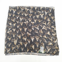 Paul Smith シルク 柄 スカーフ ブラック メンズ ポール・スミス【中古】5-0726G◎