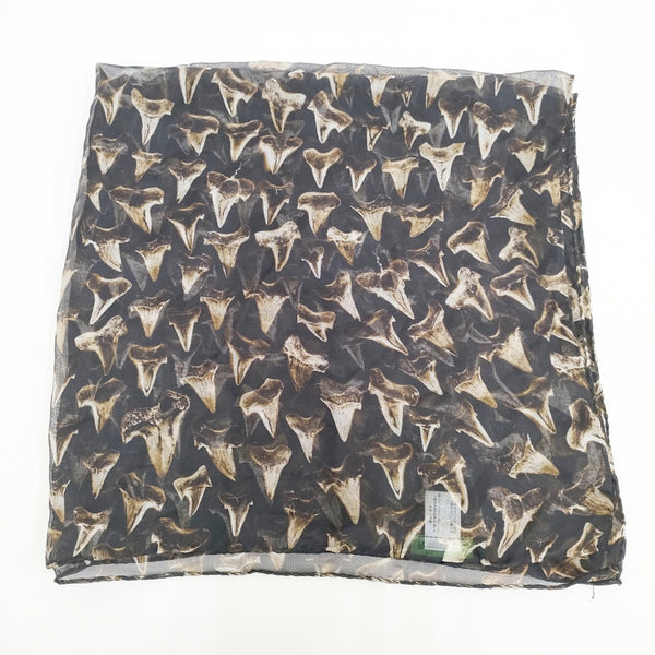 Paul Smith シルク 柄 スカーフ ブラック メンズ ポール・スミス【中古】5-0726G◎